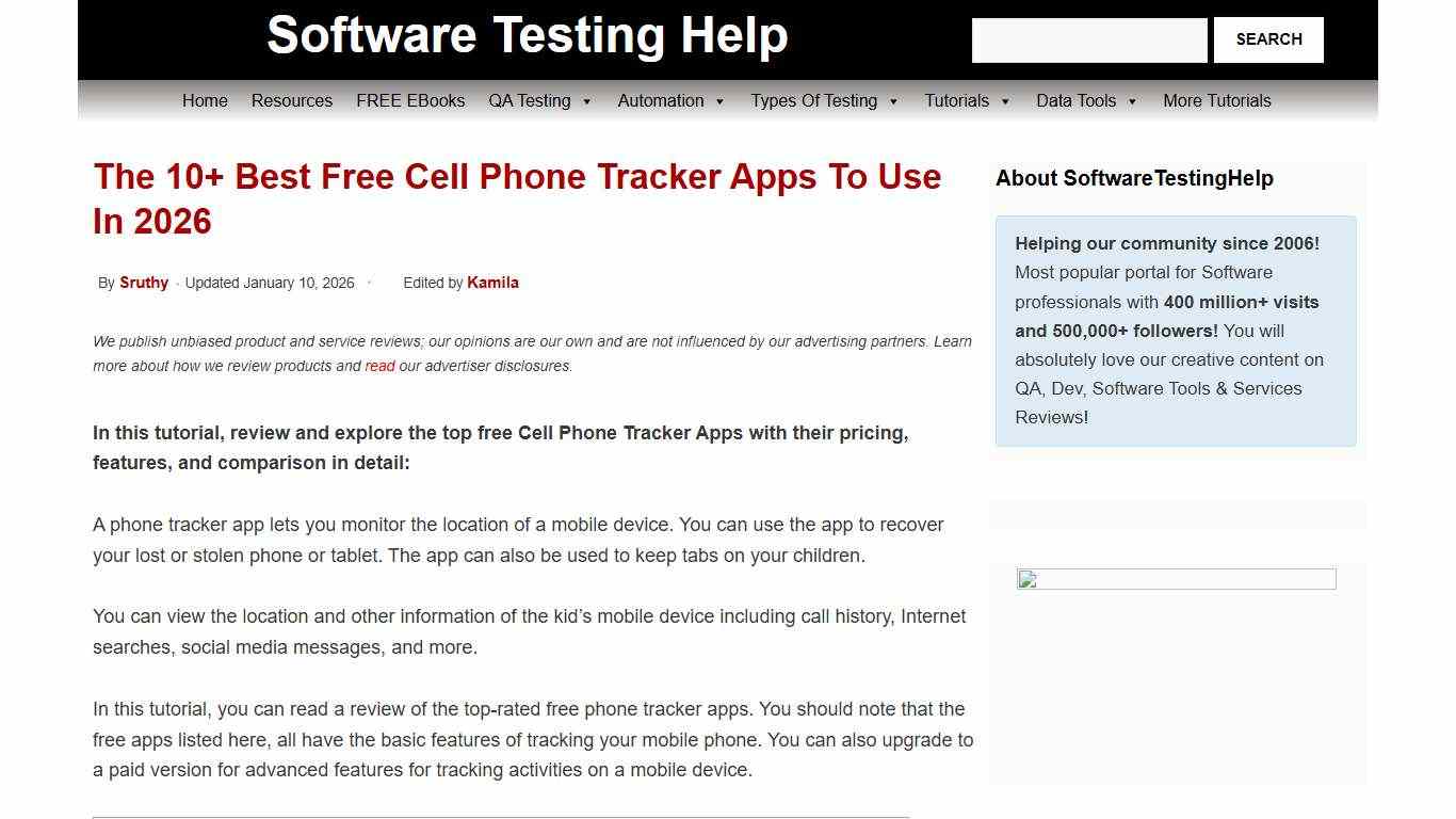 The 10+ Best Free Cell Phone Tracker Apps To Use In 2026